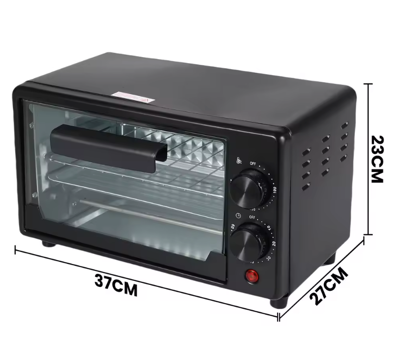 Mini Oven 12L – Elektrische Oven met Timer en Temperatuurregeling