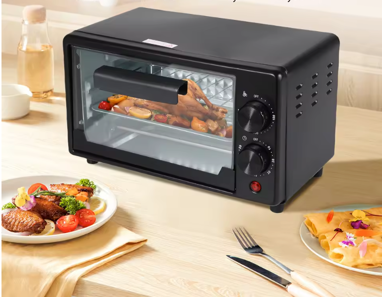 Mini Oven 12L – Elektrische Oven met Timer en Temperatuurregeling
