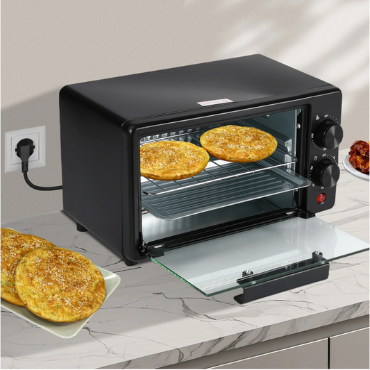 Mini Oven 12L – Elektrische Oven met Timer en Temperatuurregeling