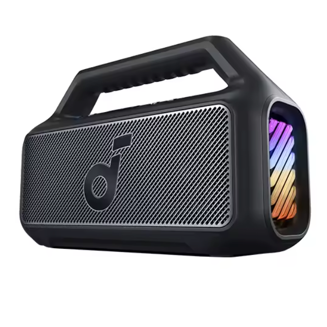 Bluetooth Speaker 80W – Waterproof Outdoor Speaker met Bass en LED Licht