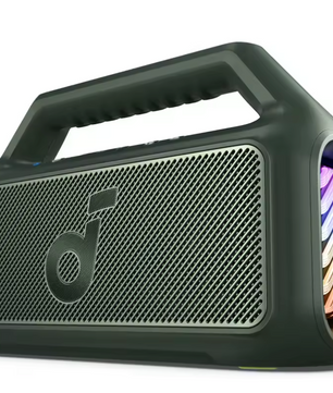 Bluetooth Speaker 80W – Waterproof Outdoor Speaker met Bass en LED Licht