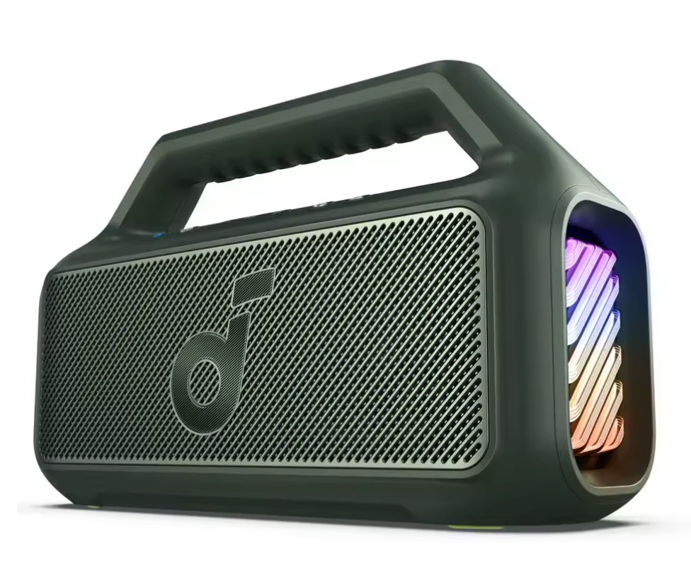Bluetooth Speaker 80W – Waterproof Outdoor Speaker met Bass en LED Licht