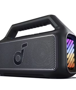 Bluetooth Speaker 80W – Waterdichte Draadloze Speaker met Bass en LED