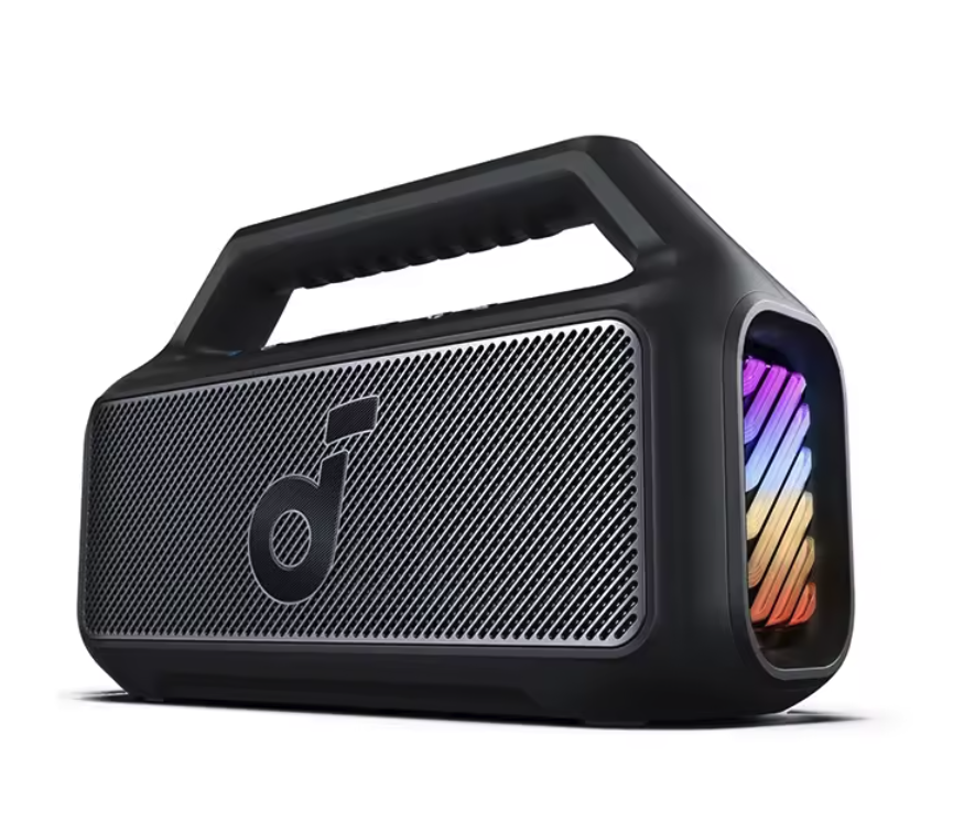 Bluetooth Speaker 80W – Waterdichte Draadloze Speaker met Bass en LED