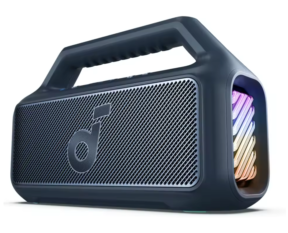 Bluetooth Speaker 80W – Waterdichte Draadloze Speaker met Bass en LED