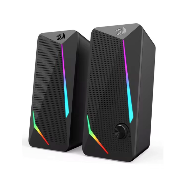 PC Speakers RGB – 2.0 Stereo Desktop Speakers met LED Verlichting
