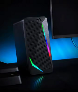 PC Speakers RGB – 2.0 Stereo Desktop Speakers met LED Verlichting