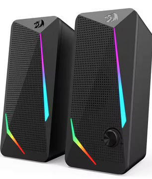 PC Speakers RGB – 2.0 Stereo Desktop Speakers met LED Verlichting