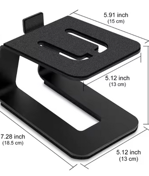 Speaker Standaard Set – Anti Vibratie Desktop Speaker Stands van Staal