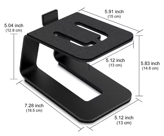 Speaker Standaard Set – Anti Vibratie Desktop Speaker Stands van Staal