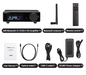HiFi Stereo Versterker 300W x2 – Bluetooth DAC Audio Amplifier met Meerdere Ingangen
