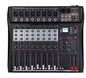 Professionele Audio Mixer 6/8/12 Kanalen – DJ Mengpaneel met FX, Phantom Power en MP3