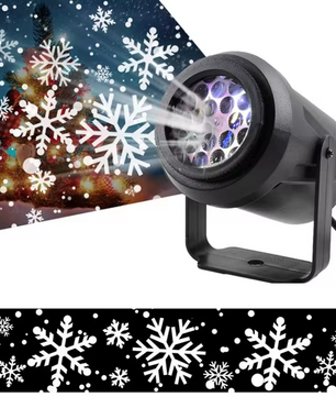 Sneeuwvlok Projector LED – Kerst Projector Licht voor Tuin en Feest Decoratie