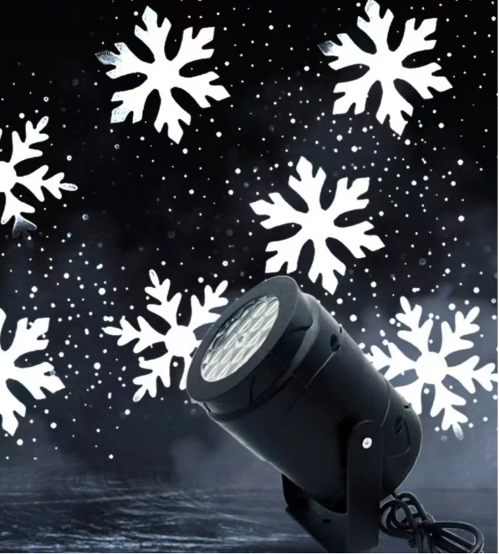 Sneeuwvlok Projector LED – Kerst Projector Licht voor Tuin en Feest Decoratie