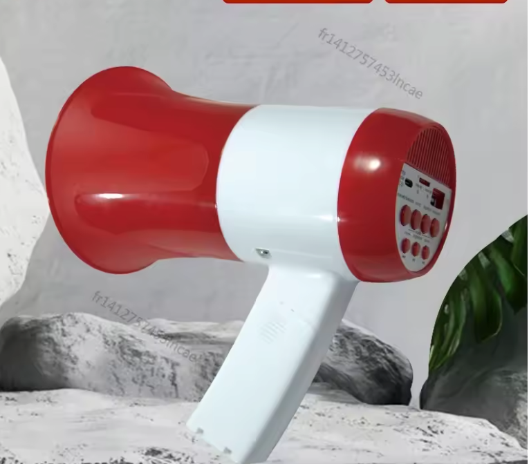 Megafoon 100W – Krachtige Handmegafoon met Sirene en Opnamefunctie