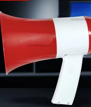 Megafoon 100W – Krachtige Handmegafoon met Sirene en Opnamefunctie