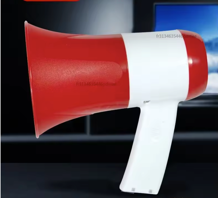 Megafoon 100W – Krachtige Handmegafoon met Sirene en Opnamefunctie