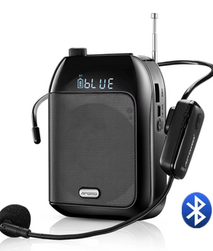 Draagbare Voice Amplifier met Microfoon – Bluetooth UHF Speaker voor Lesgeven en Presentaties