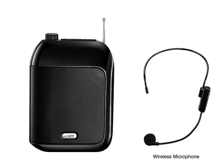 Draagbare Voice Amplifier met Microfoon – Bluetooth UHF Speaker voor Lesgeven en Presentaties