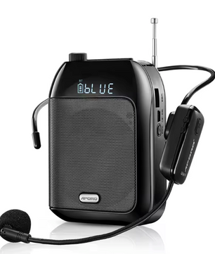 Draagbare Voice Amplifier met Microfoon – Bluetooth UHF Speaker voor Lesgeven en Presentaties