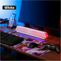 Gaming Soundbar met Microfoon – 7.1 Surround Bluetooth en USB RGB Desktop Speaker