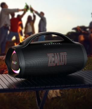 Bluetooth Speaker 160W – Draagbare Waterproof Speaker met RGB en Powerbank