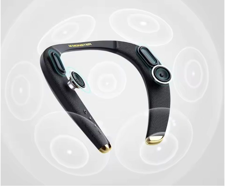 Draagbare Neck Speaker Bluetooth – Wearable Speaker met Microfoon en HiFi Geluid