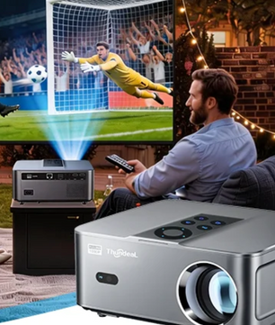 Full HD Projector 3000 ANSI – 4K Smart Beamer met WiFi6 en Bluetooth