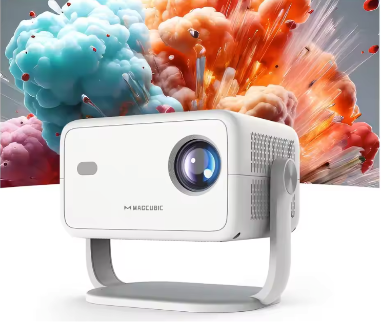 Mini Beamer 1080P 650 ANSI – 8K Smart Projector met WiFi6 en Bluetooth