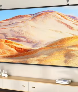 Projectiescherm Wandmontage – Bioscoopscherm voor Beamer 84-120 Inch