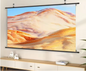 Projectiescherm Wandmontage – Bioscoopscherm voor Beamer 84-120 Inch