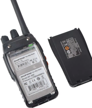 Set van 2 Walkie Talkies – PMR446 Portofoon met Headset en USB Lader