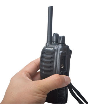 Set van 2 Walkie Talkies – PMR446 Portofoon met Headset en USB Lader