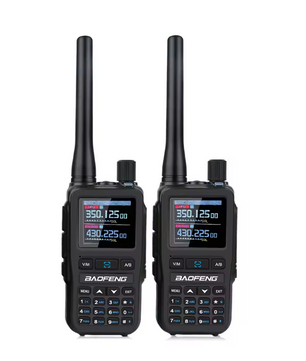 Set van 2 Dual Band Walkie Talkies – 5W Portofoon met USB-C en VOX
