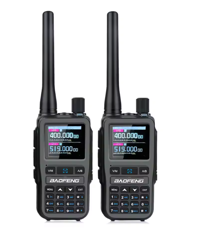 Set van 2 Dual Band Walkie Talkies – 5W Portofoon met USB-C en VOX