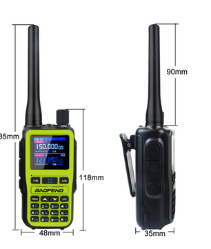 Set van 2 Dual Band Walkie Talkies – 5W Portofoon met USB-C en VOX