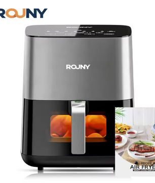 Airfryer 5L – Heteluchtfriteuse met Kijkvenster en Touch Bediening