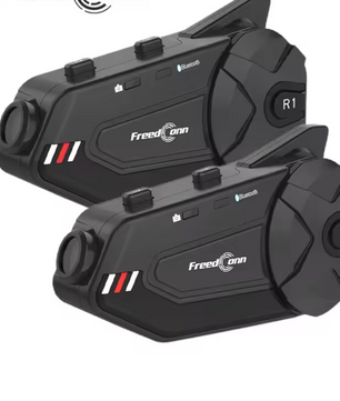 Motor Intercom met Camera – Bluetooth Helm Headset 1080P Dashcam