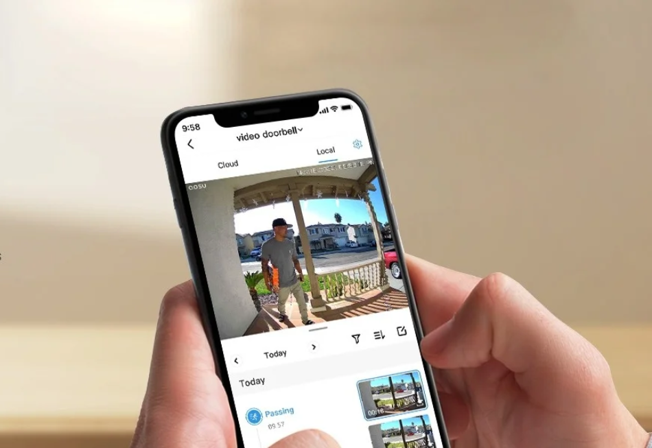 5MP WiFi Video Deurbel met Camera – Draadloze Smart Doorbell met App