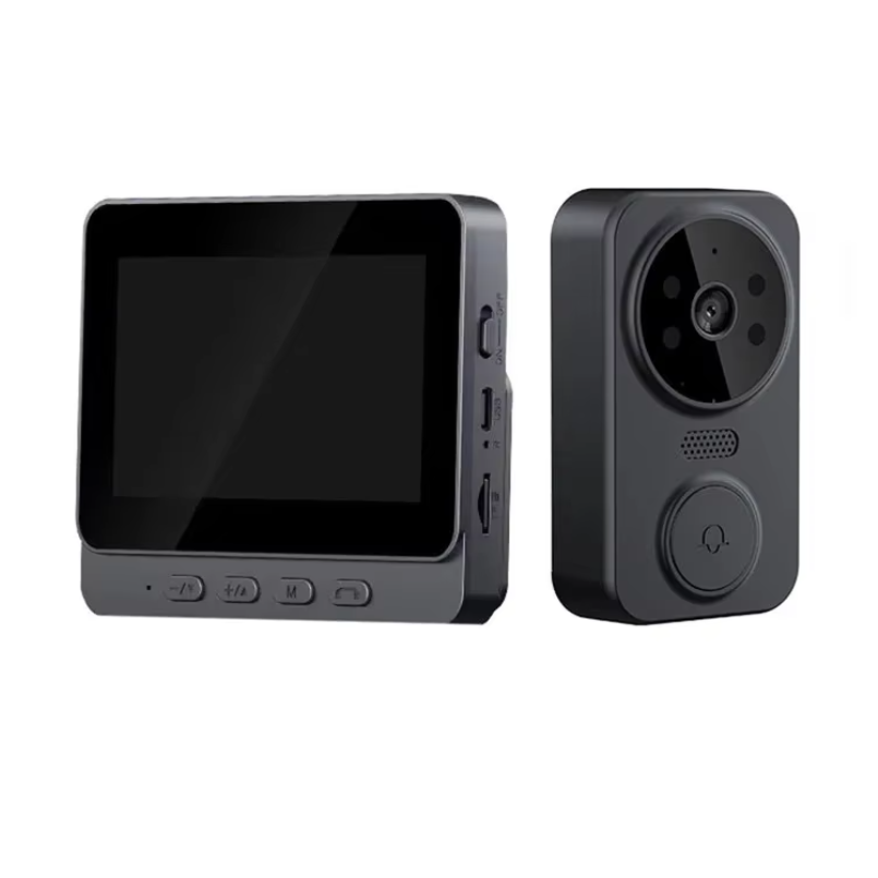 Draadloze Video Deurbel met Scherm – 1080P Camera en 2-Way Audio