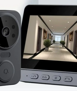 Draadloze Video Deurbel met Scherm – 1080P Camera en 2-Way Audio