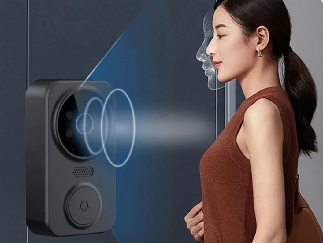 Draadloze Video Deurbel met Scherm – 1080P Camera en 2-Way Audio