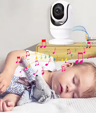Babyfoon met Camera 7 Inch – 1080P HD Baby Monitor met Audio