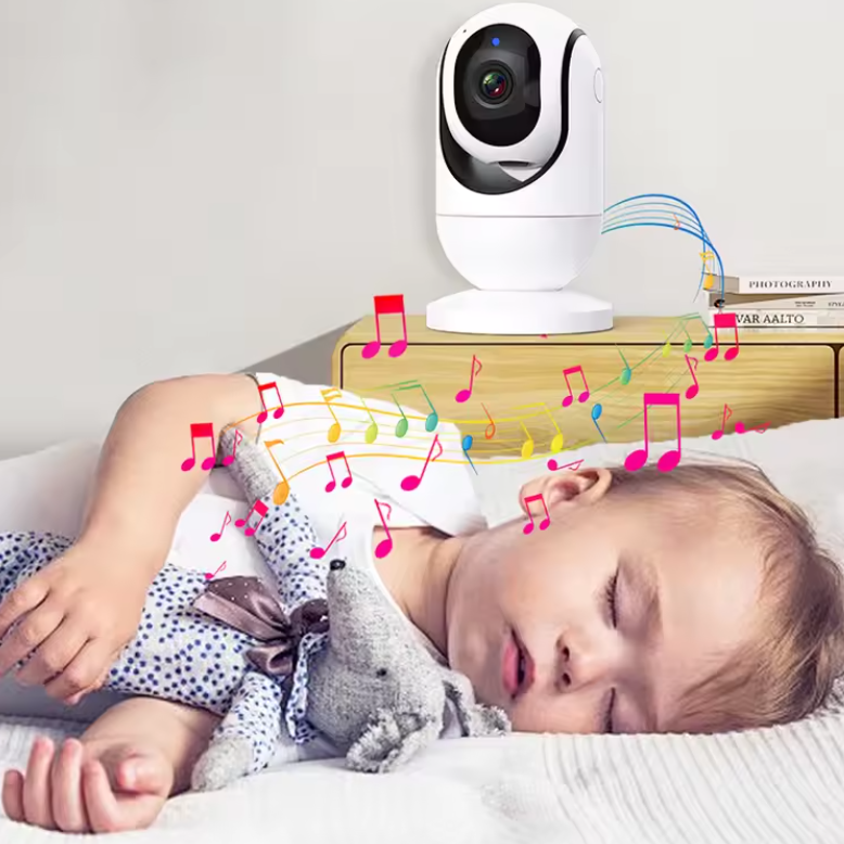 Babyfoon met Camera 7 Inch – 1080P HD Baby Monitor met Audio