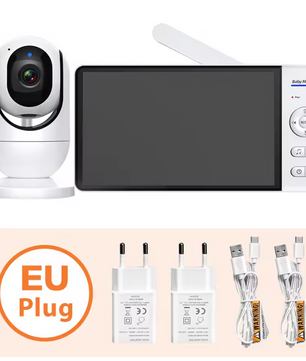 Babyfoon met Camera 7 Inch – 1080P HD Baby Monitor met Audio