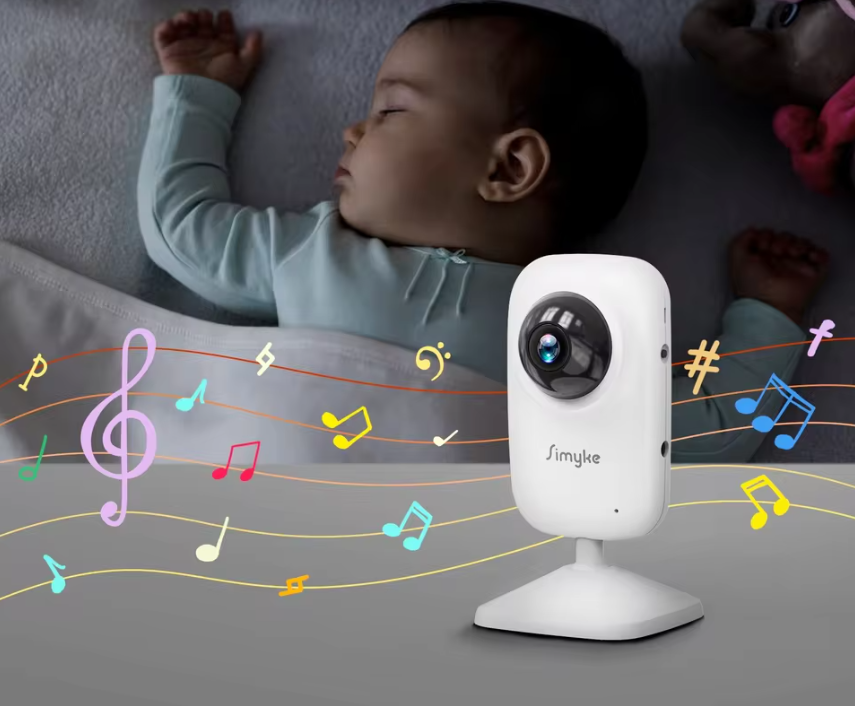 Babyfoon met 2 Camera’s – 2.8 Inch Monitor, Nachtzicht en App