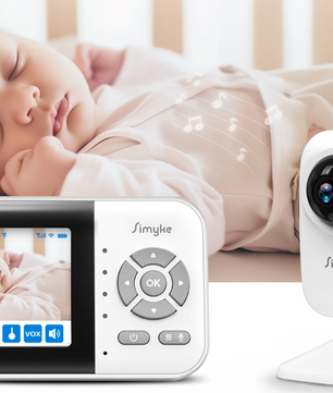 Babyfoon met 2 Camera’s – 2.8 Inch Monitor, Nachtzicht en App