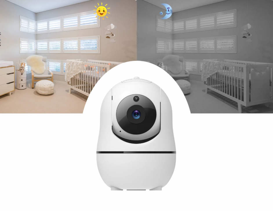 Babyfoon met Camera 5 Inch – HD Monitor met Audio, Nachtzicht en Zoom