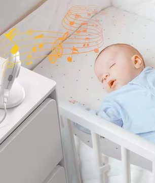 Babyfoon met Camera 3.2 Inch – Draadloze Baby Monitor met Nachtzicht