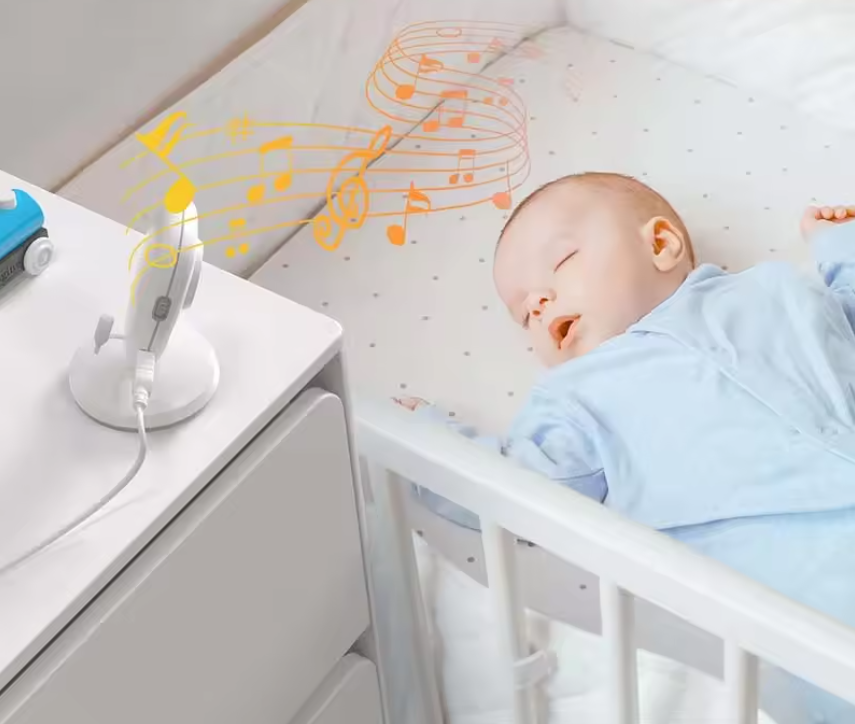 Babyfoon met Camera 3.2 Inch – Draadloze Baby Monitor met Nachtzicht